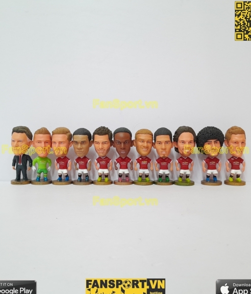 Set 10 tượng Manchester United 2015-2016 kodoto soccerwe rooney shaw