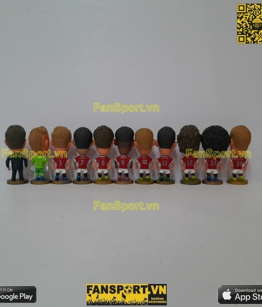 Set 10 tượng Manchester United 2015-2016 kodoto soccerwe rooney shaw