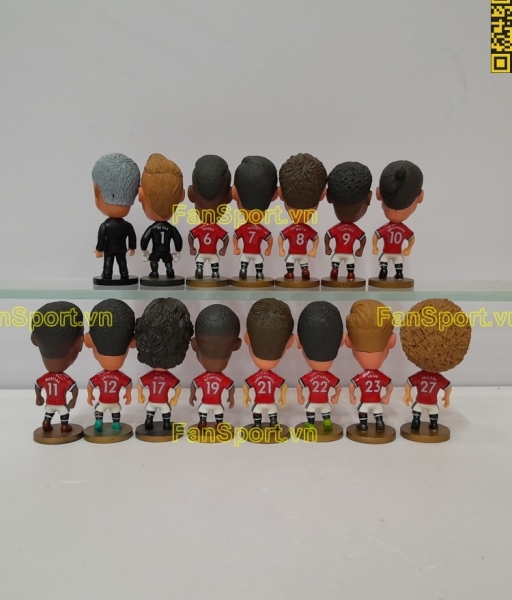 Set 15 tượng Manchester United 2017-2018 soccerwe pogba rashford mata