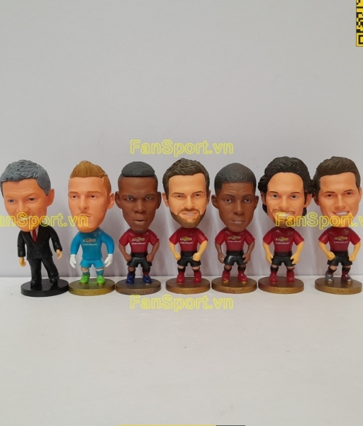 Set 7 tượng Manchester United 2018-2019 soccerwe pogba rashford mata
