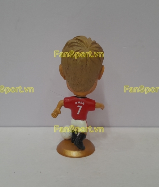 Tượng Michael Owen 7 Manchester United 2009-2010 home red kodoto ball