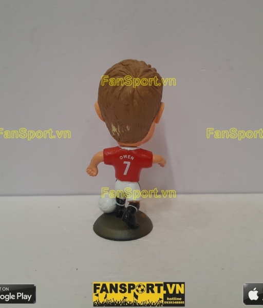 Tượng Michael Owen 7 Manchester United 2010-2011 home red kodoto ball