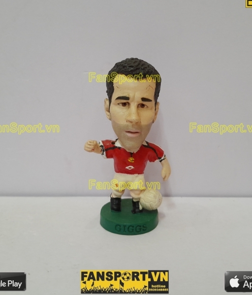 Tượng Giggs Manchester United 1998 1999 2000 home corinthian repaint