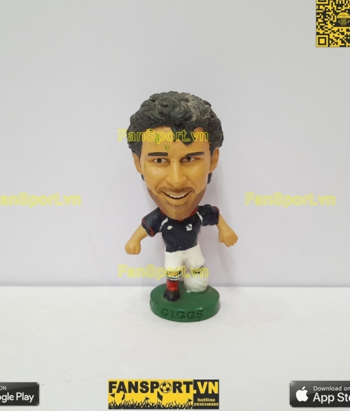 Tượng Giggs Manchester United 2000 2001 away corinthian repaint PRO094