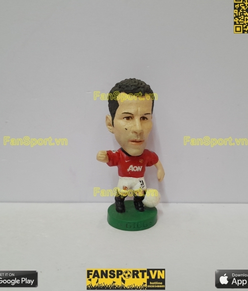 Tượng Giggs 11 Manchester United 2013 2014 home red corinthian repaint