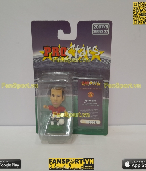 Tượng Giggs 11 Manchester United 2007 2008 2009 red corinthian PRO1640