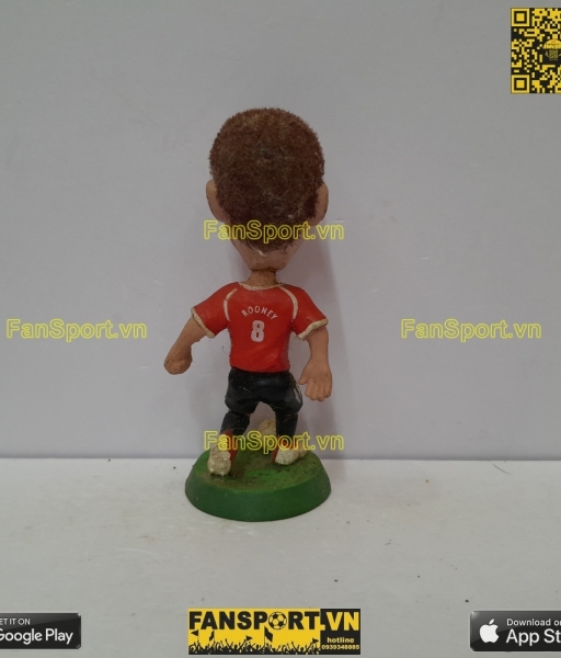 Tượng Wayne Rooney 10 Manchester United 2006 2007 home red prostars