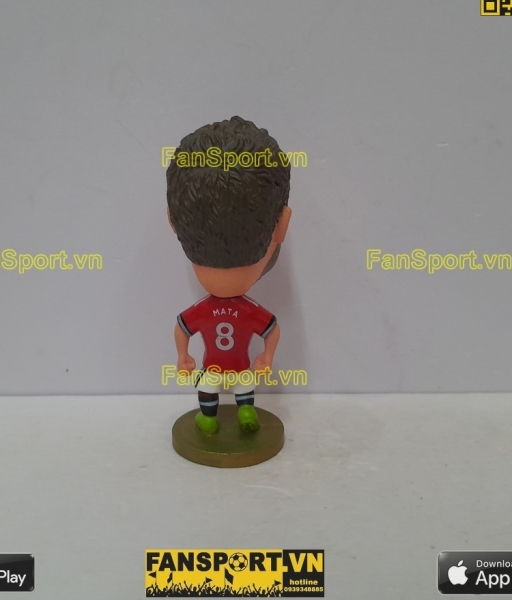 Tượng Juan Mata 8 Manchester United 2017 2018 home red soccerwe