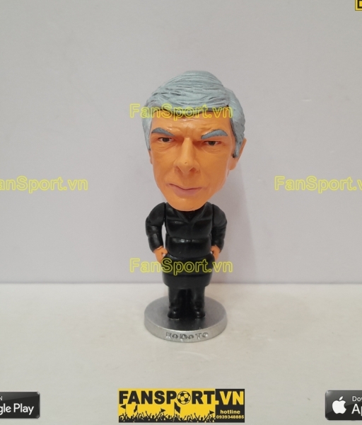 Tượng Arsene Wenger Arsenal manager coach black jacket kodoto