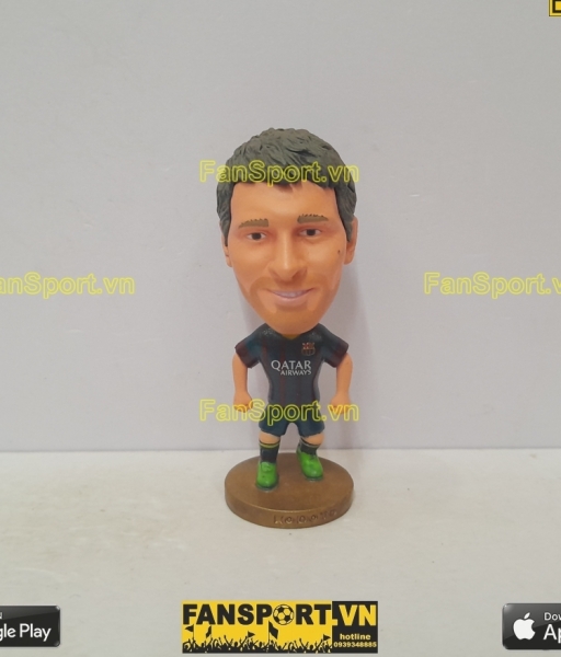 Tượng Lionel Messi 10 Barcelona 2013 2014 home red blue kodoto figure