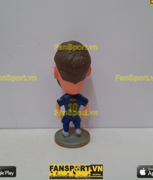 Tượng Lionel Messi 10 Barcelona 2017 2018 home red blue soccerwe