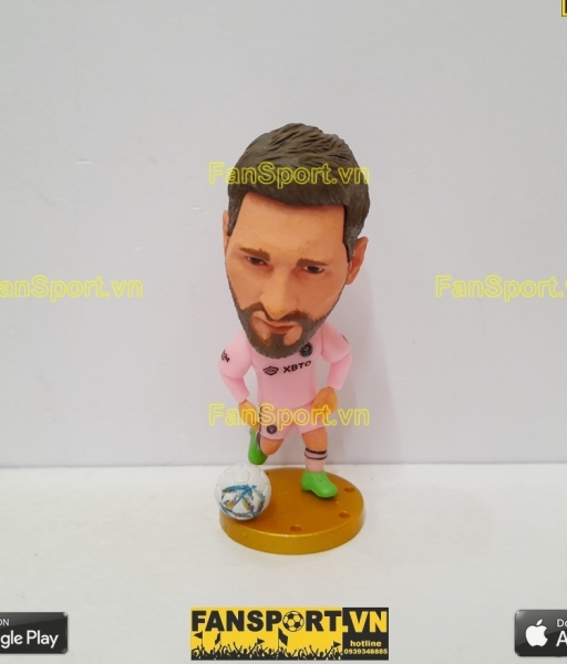 Tượng Lionel Messi 10 Inter Miami 2023 2024 home pink soccerwe new