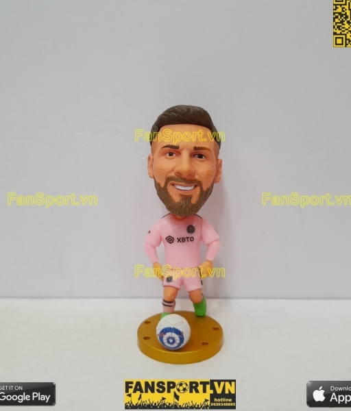 Tượng Lionel Messi 10 Inter Miami 2023 2024 home pink soccerwe new