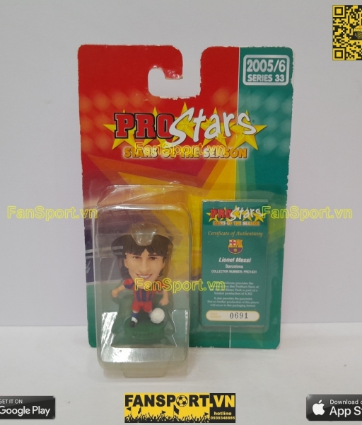 Tượng Messi Barcelona 2005-2006 home corinthian PRO1431 blister 0691