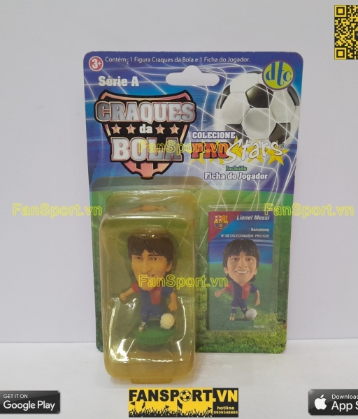 Tượng Messi Barcelona 2006-2007 home corinthian Craques Bola PRO1628