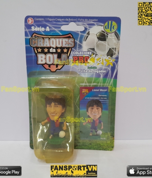 Tượng Messi Barcelona 2006-2007 home corinthian Craques Bola PRO1628