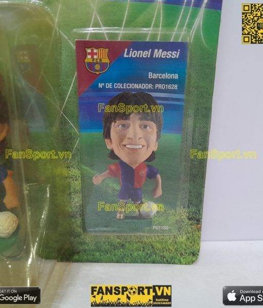 Tượng Messi Barcelona 2006-2007 home corinthian Craques Bola PRO1628