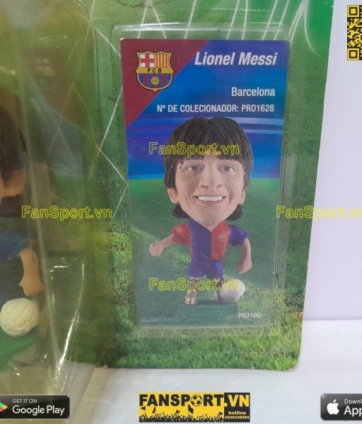 Tượng Messi Barcelona 2006-2007 home corinthian Craques Bola PRO1628