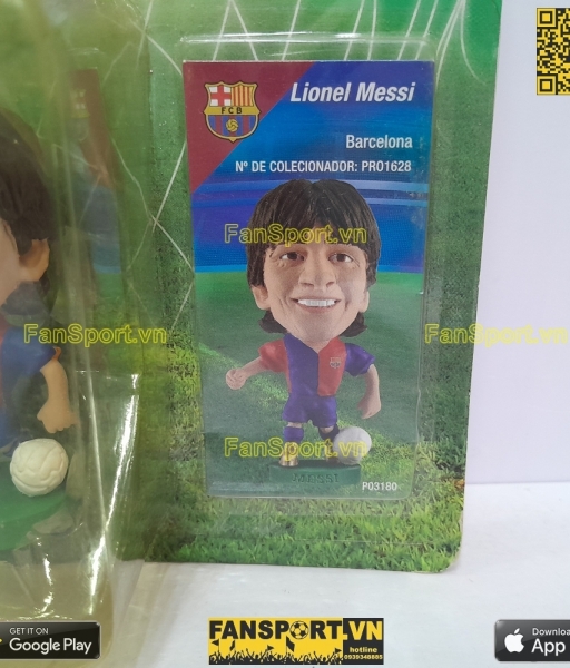 Tượng Messi Barcelona 2006-2007 home corinthian Craques Bola PRO1628