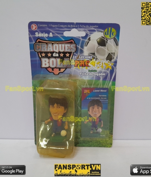 Tượng Messi Barcelona 2006-2007 home corinthian Craques Bola PRO1628
