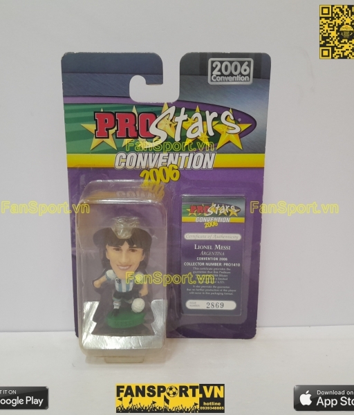Tượng Messi 18 Argentina 2006-2007 home corintian PRO1410 Convention