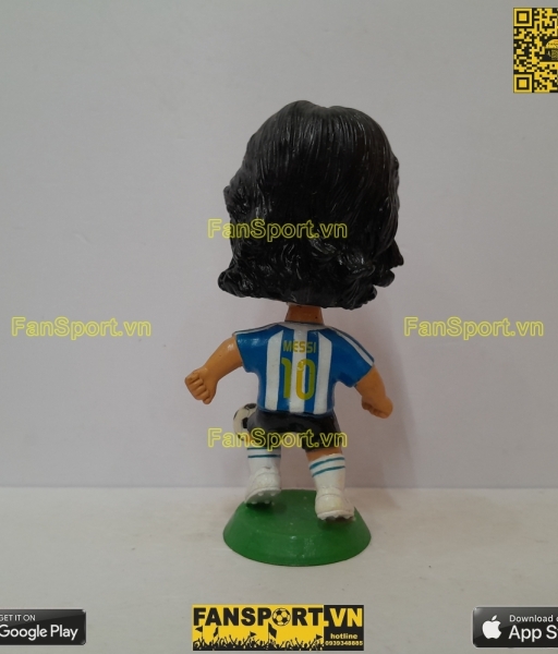 Tượng Lionel Messi 10 Argentina 2007 2008 2009 home Star Treasure ô tô