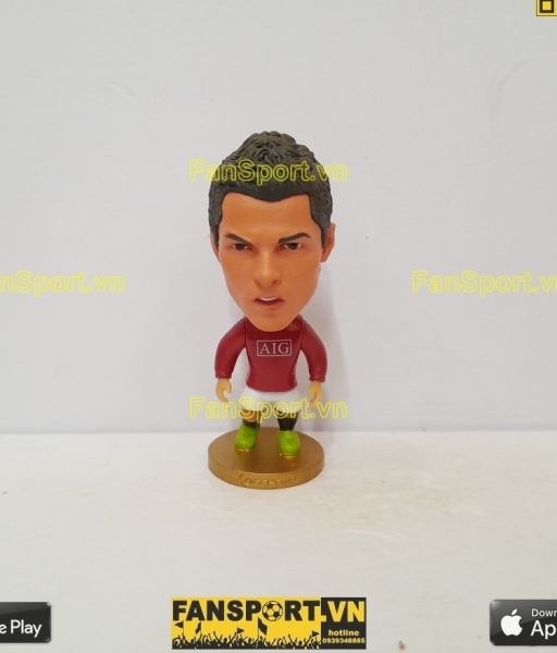 Tượng Ronaldo 7 Manchester united 2007 2008 2009 home soccerwe long