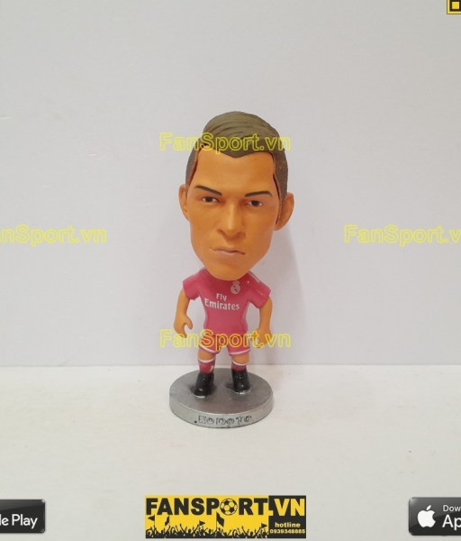 Tượng Cristiano Ronaldo 7 Real Madrid 2014-2015 away pink kodoto CR7
