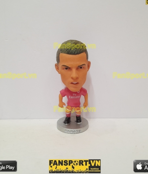 Tượng Cristiano Ronaldo 7 Real Madrid 2014-2015 away pink kodoto CR7