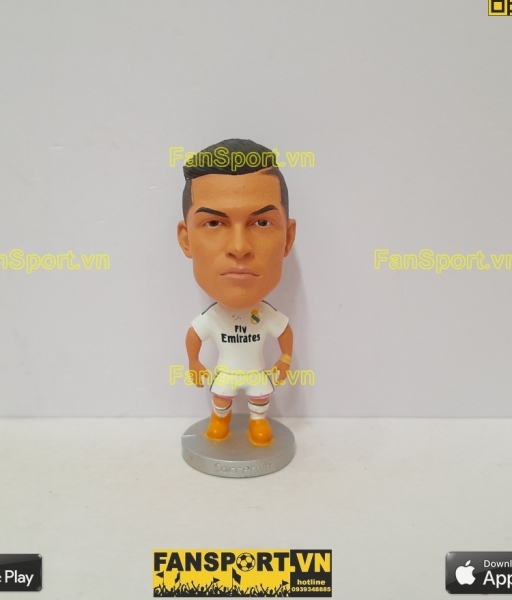 Tượng Cristiano Ronaldo 7 Real Madrid 2014-2015 home soccerwe CR7