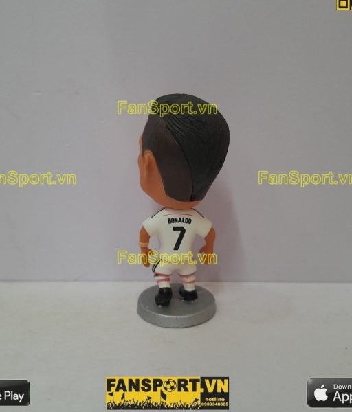 Tượng Cristiano Ronaldo 7 Real Madrid 2014-2015 home soccerwe CR7