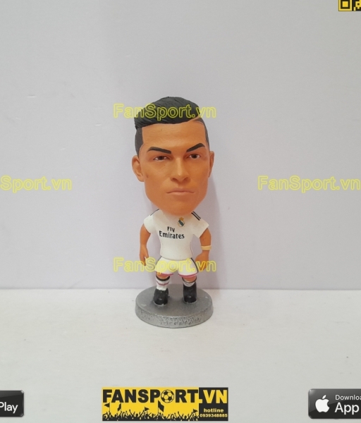 Tượng Cristiano Ronaldo 7 Real Madrid 2014-2015 home soccerwe CR7