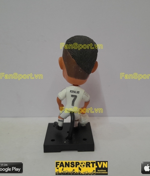 Tượng Cristiano Ronaldo 7 Real Madrid 2015-2016 home soccerwe plus