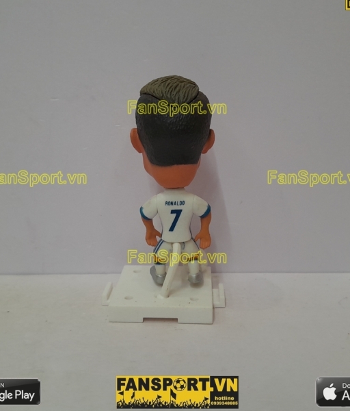 Tượng Cristiano Ronaldo 7 Real Madrid 2016-2017 home soccerwe plus