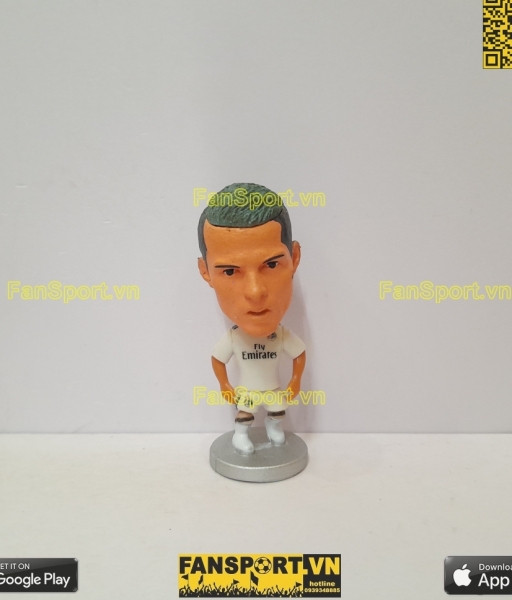 Tượng Cristiano Ronaldo 7 Real Madrid 2018-2019 home white soccerwe