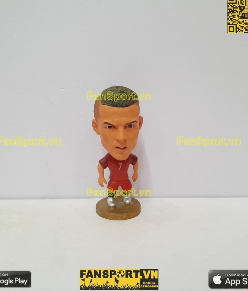Tượng mô hình Ronaldo 7 Portugal 2016 2017 2018 Euro home red kodoto