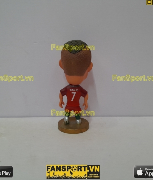 Tượng mô hình Ronaldo 7 Portugal 2016 2017 2018 Euro home red kodoto