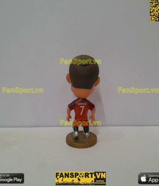 Tượng mô hình Ronaldo 7 Portugal 2016 2017 2018 Euro home red kodoto