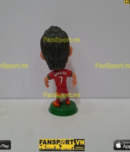 Tượng Ronaldo 7 CR7 Portugal 2012 2013 2014 home red Football Stars