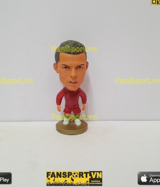Tượng mô hình Ronaldo 7 Portugal 2018 2019 2020 Euro home red soccerwe