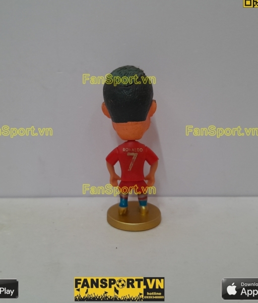 Tượng mô hình Ronaldo 7 Portugal 2018 2019 2020 Euro home red soccerwe