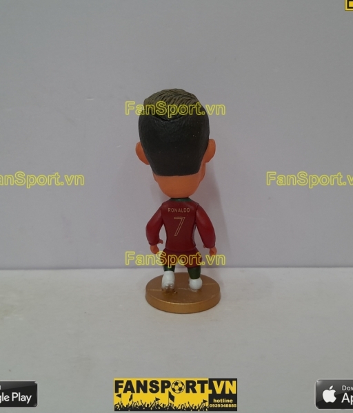 Tượng mô hình Ronaldo 7 Portugal 2018 2019 2020 Euro home red soccerwe