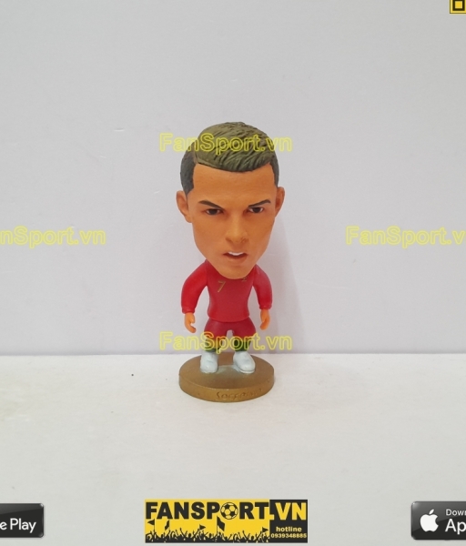 Tượng mô hình Ronaldo 7 Portugal 2018 2019 2020 Euro home red soccerwe