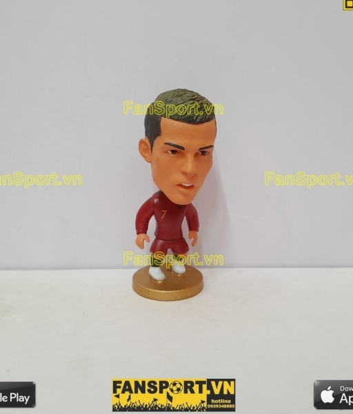 Tượng mô hình Ronaldo 7 Portugal 2018 2019 2020 Euro home red soccerwe