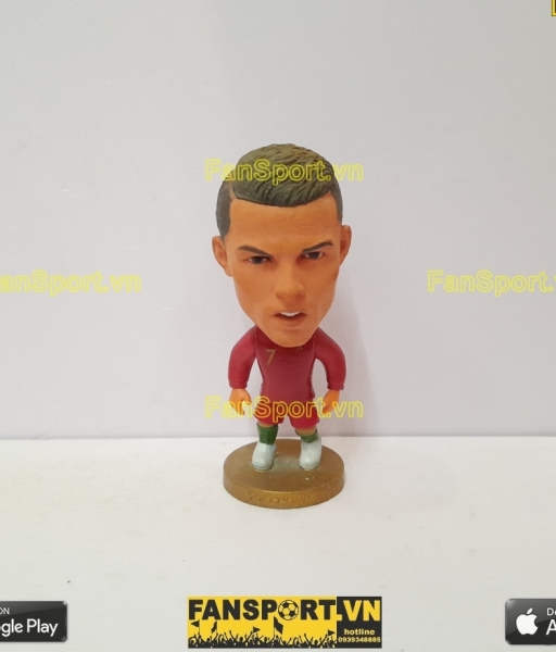 Tượng mô hình Ronaldo 7 Portugal 2018 2019 2020 Euro home red soccerwe