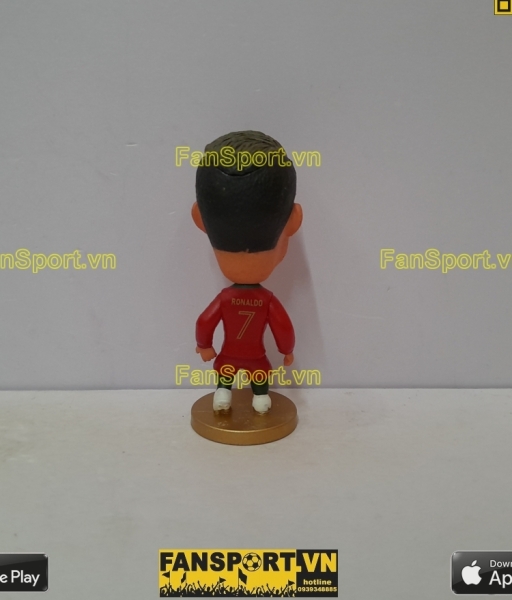 Tượng mô hình Ronaldo 7 Portugal 2018 2019 2020 Euro home red soccerwe