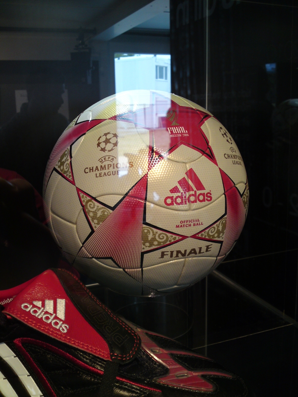 Ball Adidas Champion League 2008 Manchester United Chelsea B360108