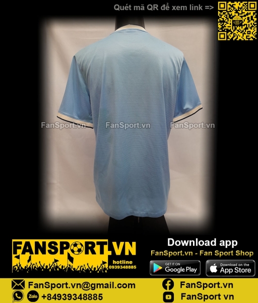 Áo đấu Manchester City 2013-2014 home shirt jersey blue 574863 Nike