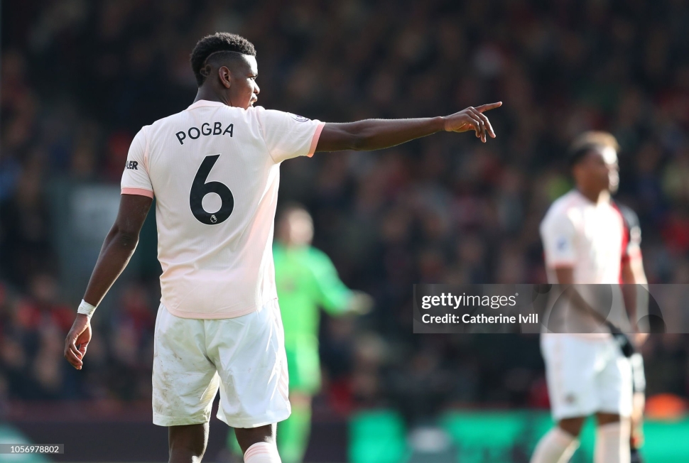 Áo Pogba 6 Manchester United 2018-2019 away shirt jersey CG0038 Adidas