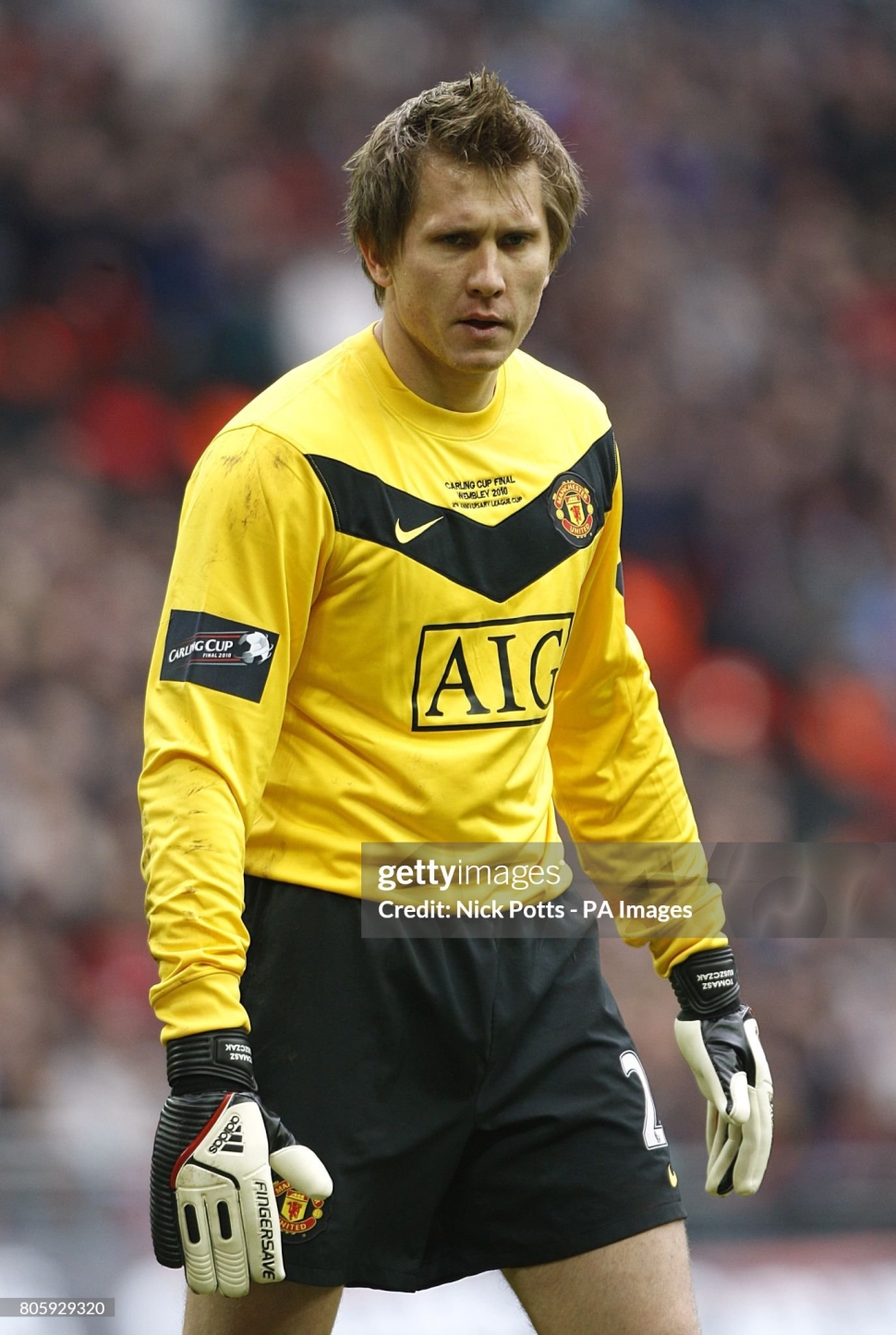 Áo thủ môn Manchester United League Cup 2009-2010 jersey shirt 413146